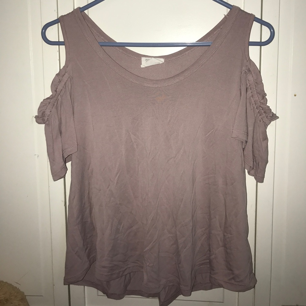 bundled: off the shoulder never worn shirts